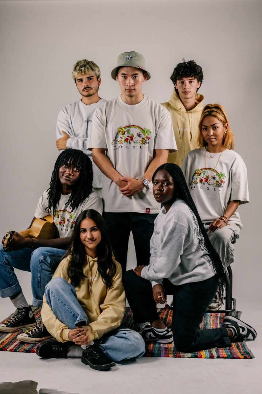 "Future Vintage" Heavyweight T - "Pololo" Chingu Collection