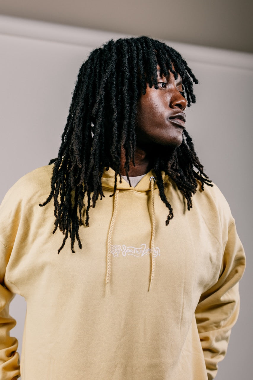 "Save the Lonely" Yellow Hoodie - Chingu Collection