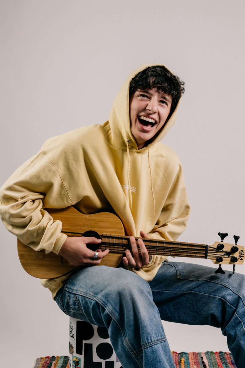 "Save the Lonely" Yellow Hoodie - Chingu Collection