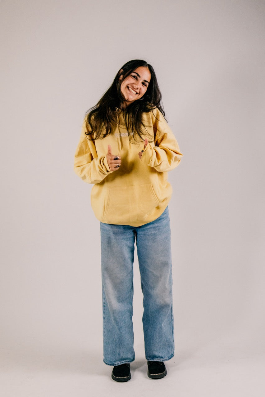 "Save the Lonely" Yellow Hoodie - Chingu Collection