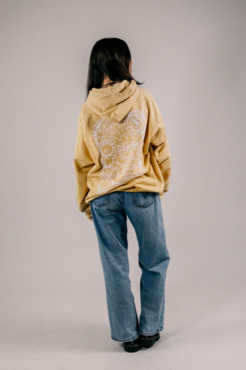 "Save the Lonely" Yellow Hoodie - Chingu Collection